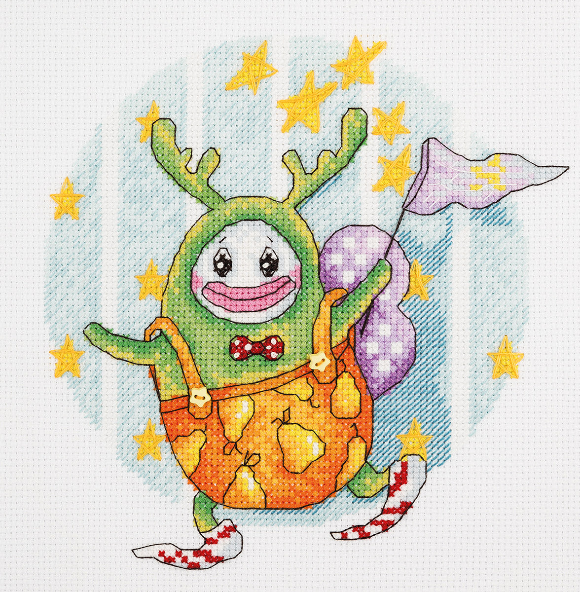 Embroidery kit Klart "Monster of Dreams"