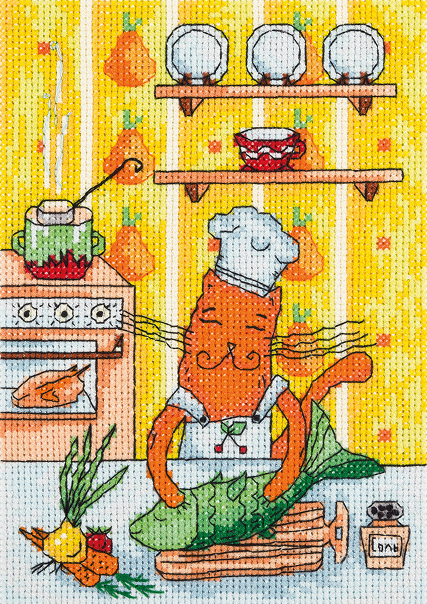 8-219 Cat the Chef - TimeToCraft