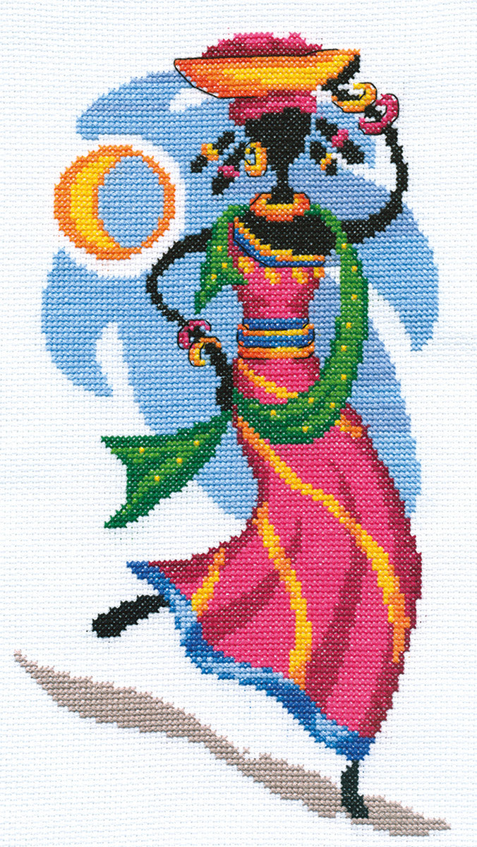Africa's Daughter Cross Stitch Kit - TimeToCraft