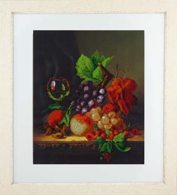 Embroidery kit "Still Life with Fruits"