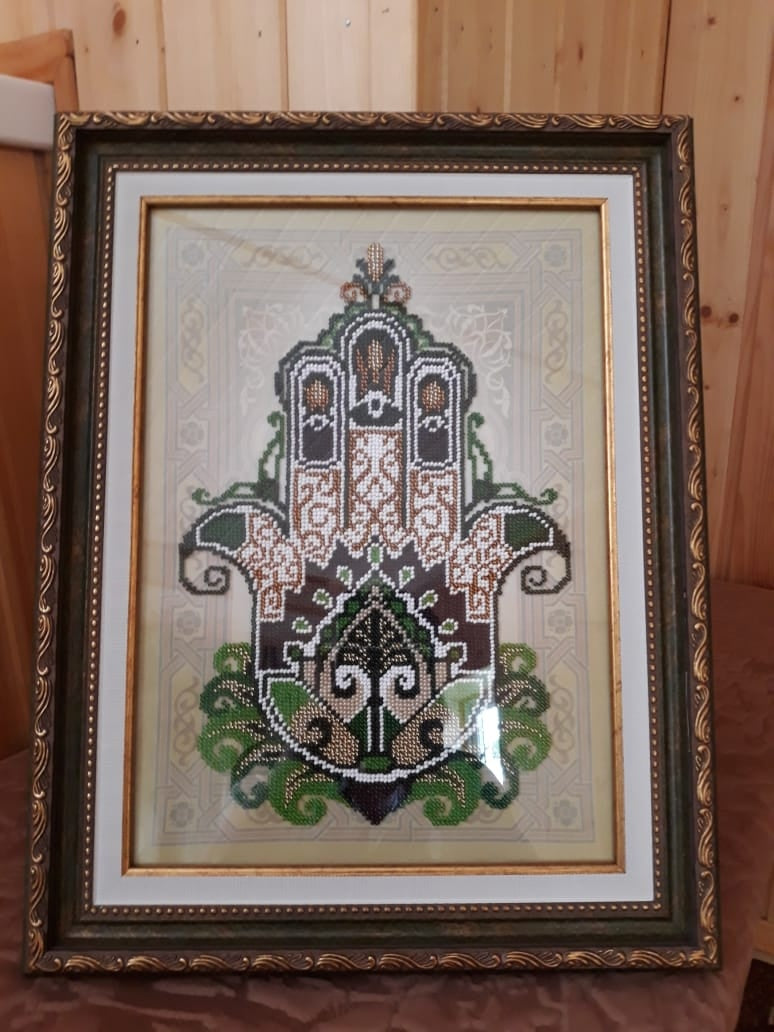 Embroidery kit "Hand of Fatima"
