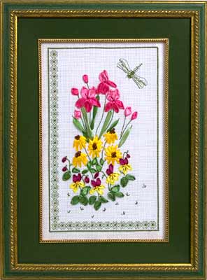 Embroidery with a Dragonfly Embroidery Kit - TimeToCraft