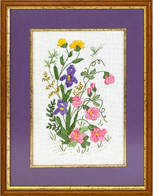 Garden Fantasy Embroidery Kit - TimeToCraft