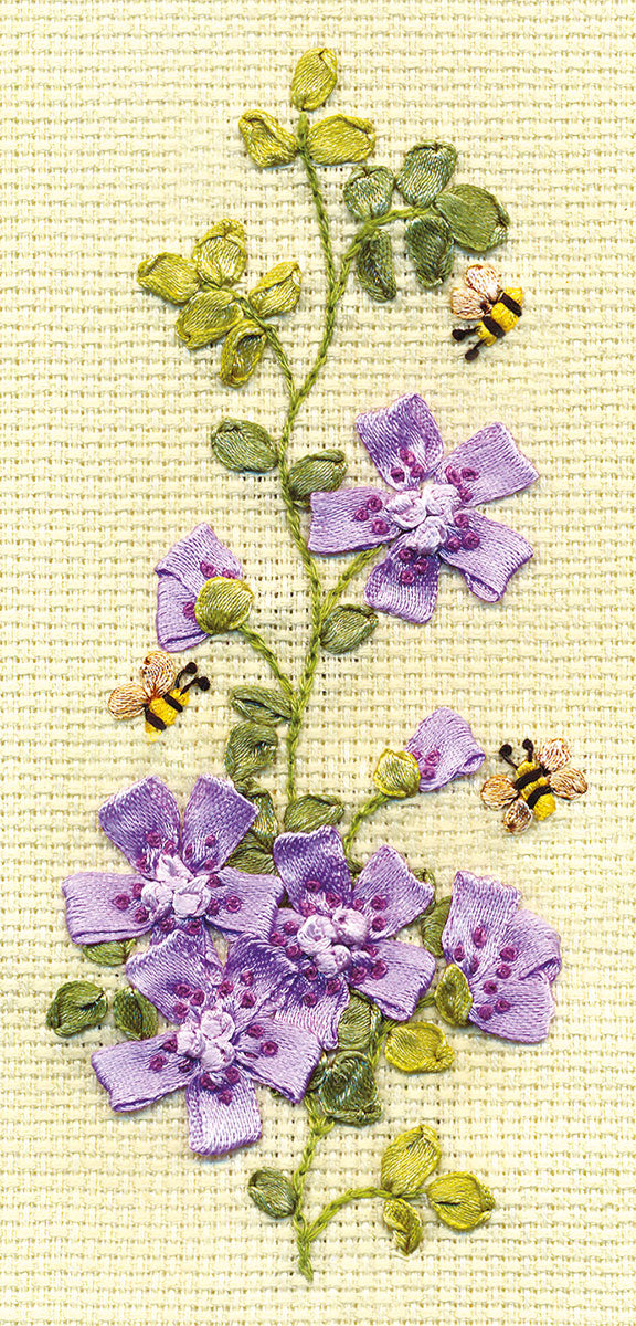 Embroidery kit “Bees” - TimeToCraft