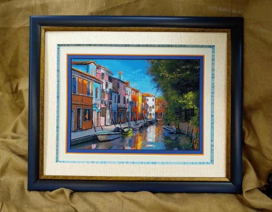 Embroidery kit PANNA "Little Venice"