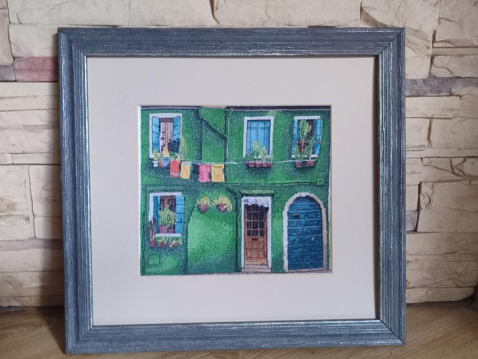 Embroidery kit PANNA "Streets of Burano"