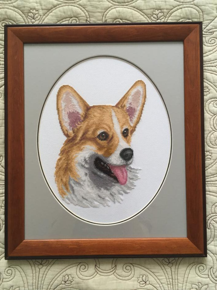 Embroidery kit PANNA "Welsh Corgi"