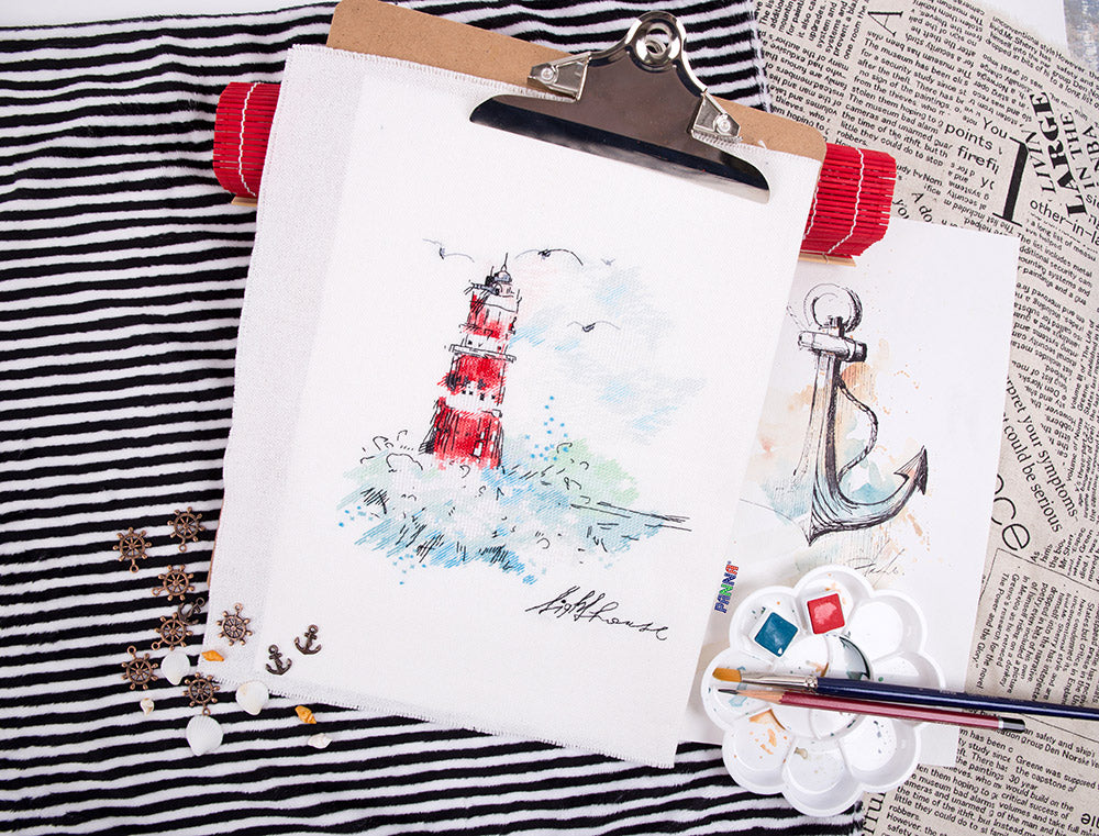 Panna counted cross stitch kit "Guiding Light" - TimeToCraft