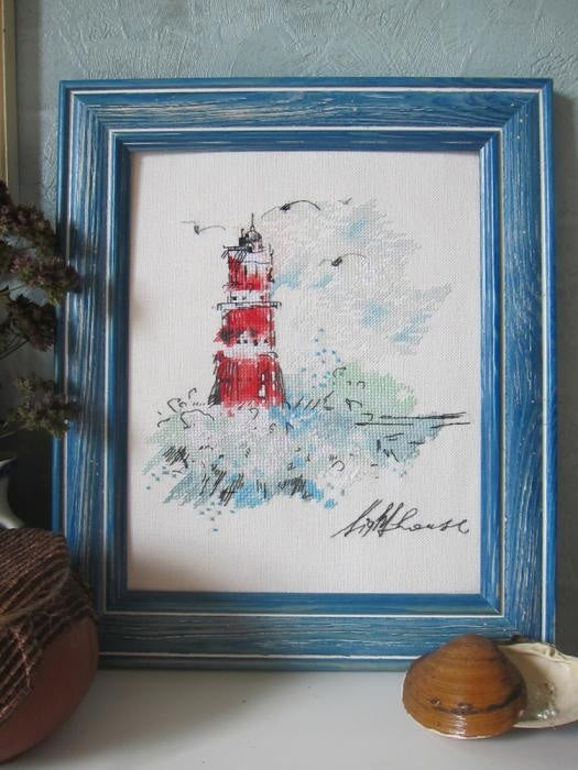 Panna counted cross stitch kit "Guiding Light" - TimeToCraft