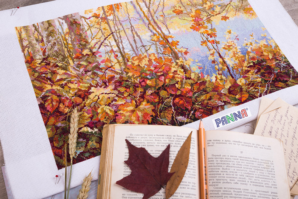 Embroidery kit "Marvellous Autumn"
