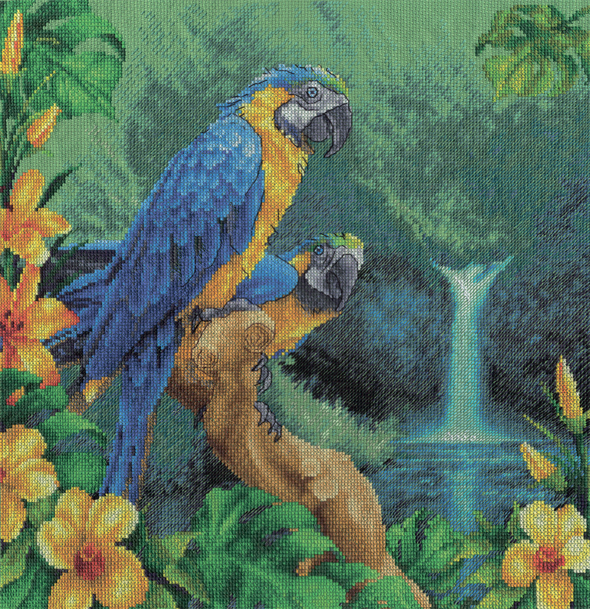 Cross Stitch Kit by Panna Rainforest of Brazil - TimeToCraft