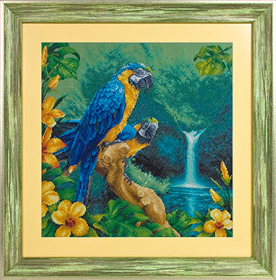 Cross Stitch Kit by Panna Rainforest of Brazil - TimeToCraft