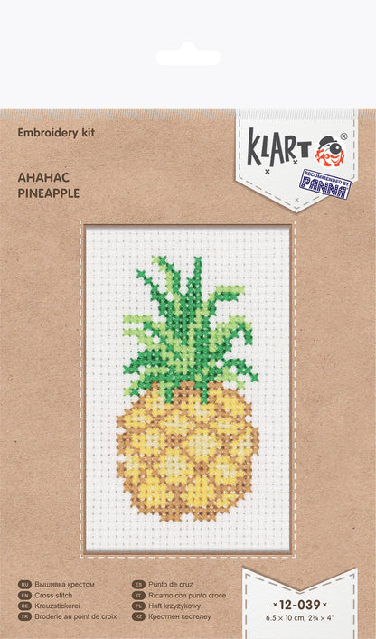Embroidery Kit - Pineapple - TimeToCraft