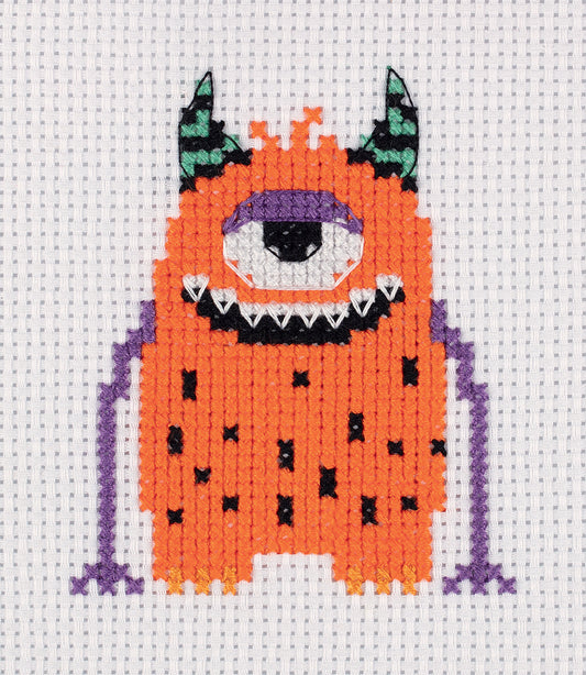 Buy Set for Cross Stitching Little Monster Klart - TimeToCraft