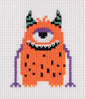Buy Set for Cross Stitching Little Monster Klart - TimeToCraft