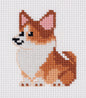 Embroidery Kit Corgi - TimeToCraft