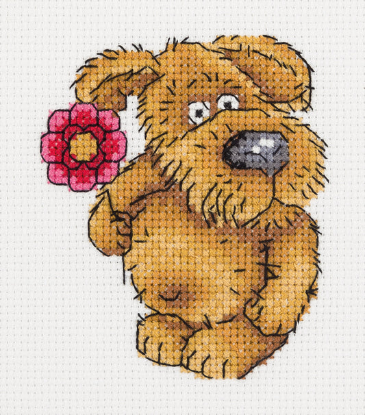 Dog Embroidery Kit For Beginner - TimeToCraft