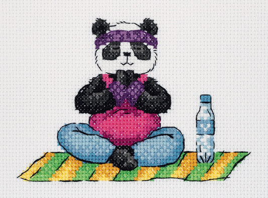 Embroidery kit Klart "Yoga" - TimeToCraft