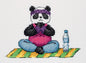 Embroidery kit Klart "Yoga" - TimeToCraft