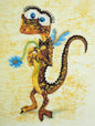 Panna beads stitching kit "Kesha the Lizard" - TimeToCraft