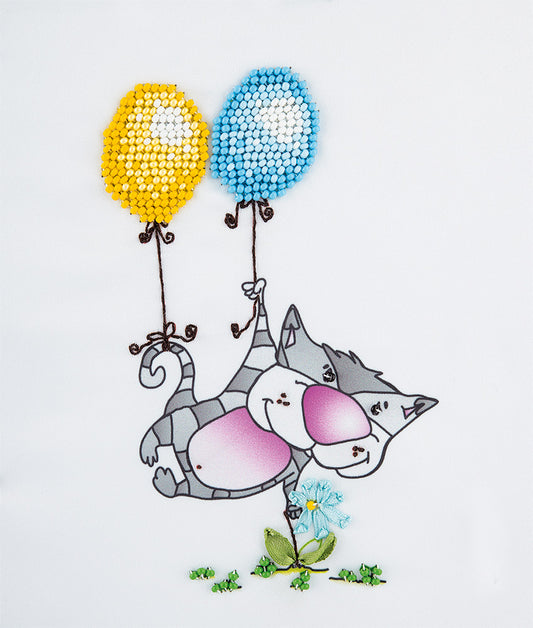 Flying to You Bead Embroidery Kit - TimeToCraft