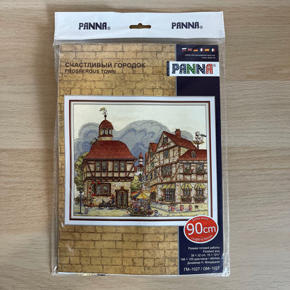 Embroidery kit "Prosperous Town"