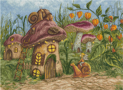 Embroidery kit PANNA "Back Home" - TimeToCraft