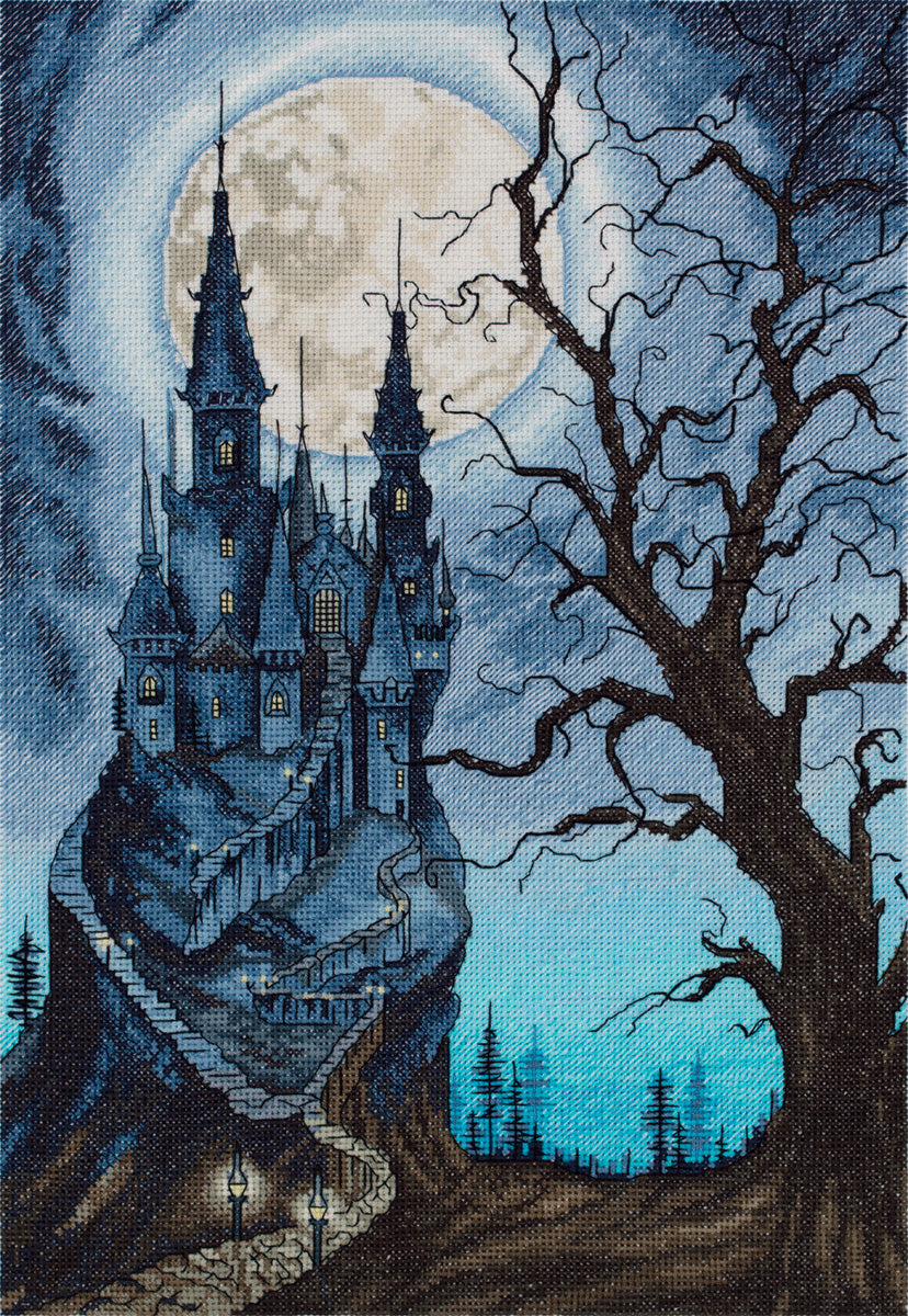 Grim Castle Cross Stitch Kit - TimeToCraft