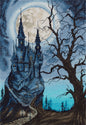 Grim Castle Cross Stitch Kit - TimeToCraft