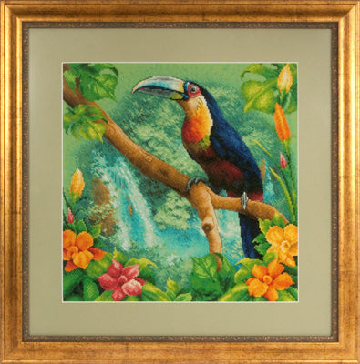 Embroidery kit "By the source of the Amazon river"