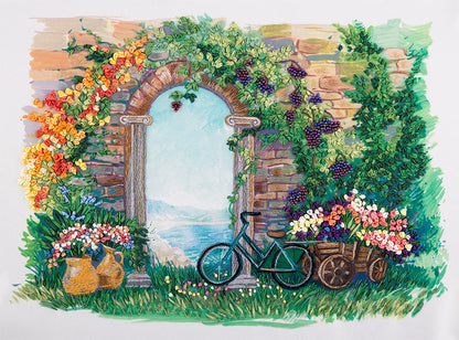 Embroidery Kit Provence - TimeToCraft