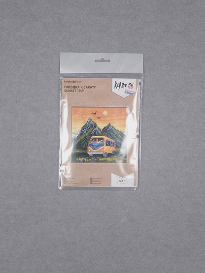 Embroidery kit Klart "Sunset trip"