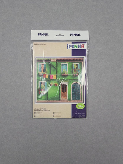 Embroidery kit PANNA "Streets of Burano"