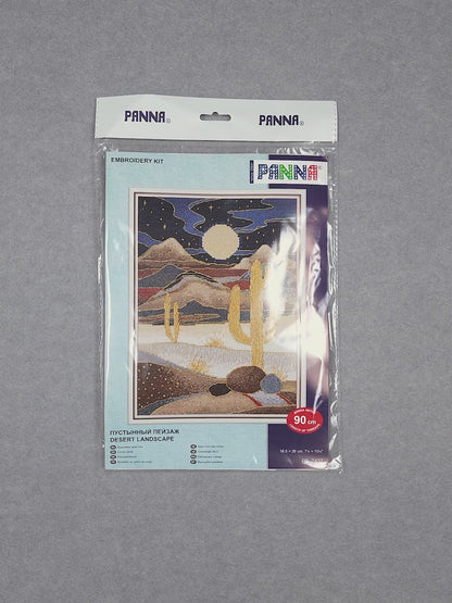 Embroidery kit PANNA "Desert landscape"
