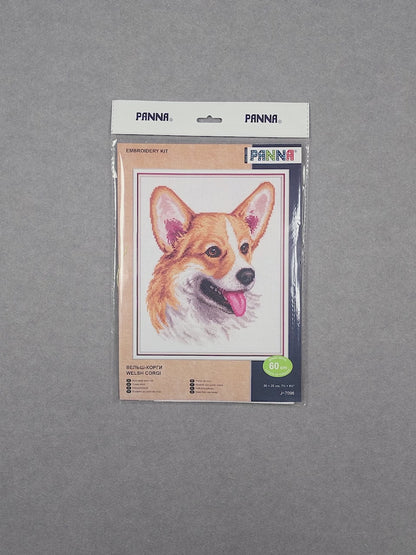 Embroidery kit PANNA "Welsh Corgi"